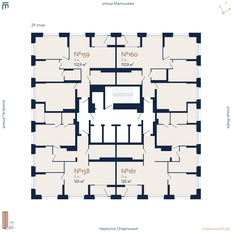 Квартира 119,9 м², 3-комнатная - изображение 2