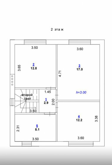 145 м² дом, 4 сотки участок 7 000 000 ₽ - изображение 52
