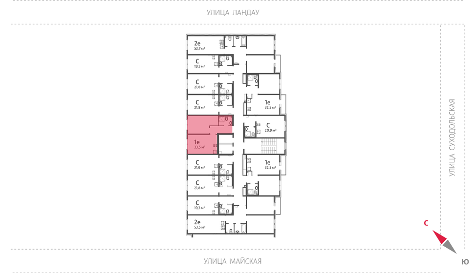 38,9 м², 1-комнатная квартира 4 881 128 ₽ - изображение 40