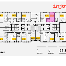 Квартира 25,8 м², студия - изображение 2