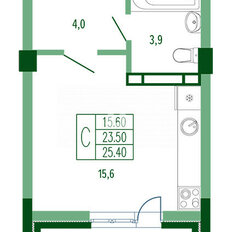 Квартира 25 м², студия - изображение 2