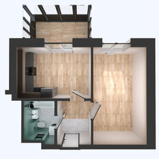 Квартира 42,9 м², 1-комнатная - изображение 5