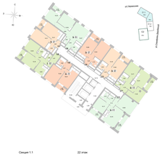 Квартира 65,4 м², 2-комнатная - изображение 2