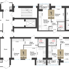 Квартира 55,1 м², 2-комнатная - изображение 3