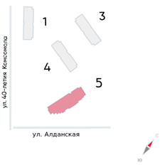 Квартира 59,7 м², 2-комнатная - изображение 2
