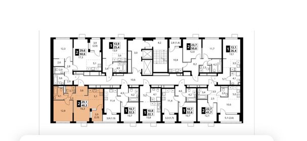 Квартира 47,5 м², 2-комнатная - изображение 2