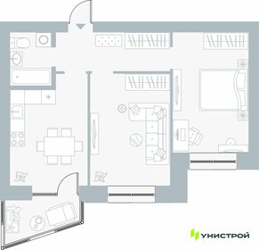 Квартира 57,4 м², 2-комнатная - изображение 1