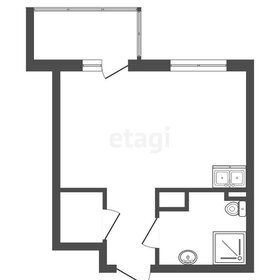 Квартира 23,5 м², студия - изображение 1