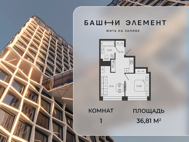 Квартира 36,8 м², 1-комнатная - изображение 1