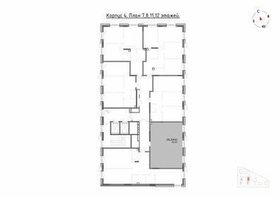 Квартира 62,4 м², 2-комнатная - изображение 2