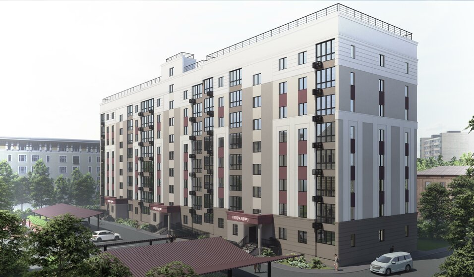 42,4 м², 1-комнатная квартира 4 706 400 ₽ - изображение 44