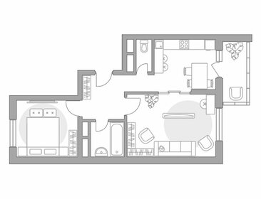 Квартира 54 м², 2-комнатная - изображение 1