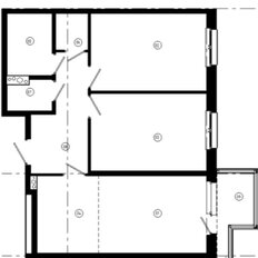 Квартира 66,3 м², 3-комнатная - изображение 1