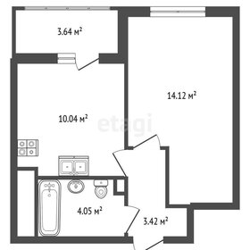 Квартира 24,9 м², 1-комнатная - изображение 1