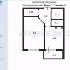 Квартира 39 м², 1-комнатная - изображение 4