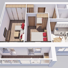 Квартира 49 м², 2-комнатная - изображение 4