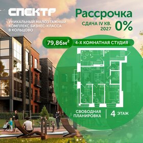 Квартира 81,5 м², 4-комнатная - изображение 1