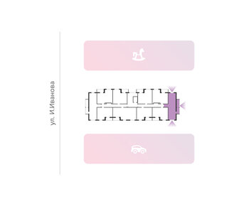 Квартира 46,7 м², 1-комнатная - изображение 2