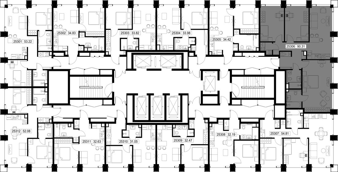 120,7 м², 4-комнатная квартира 81 486 000 ₽ - изображение 40