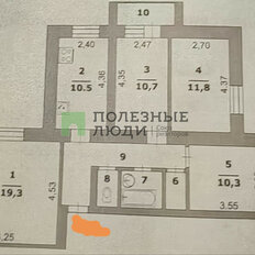 Квартира 76 м², 4-комнатная - изображение 1