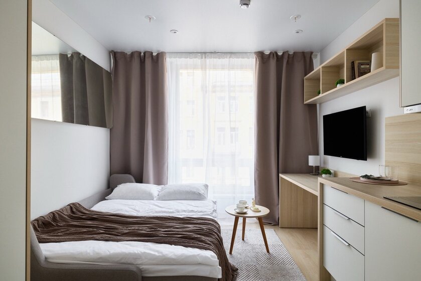 27 м², апартаменты-студия 3 990 ₽ в сутки - изображение 81