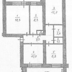 Квартира 72,4 м², 4-комнатная - изображение 2