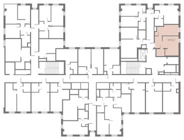 Квартира 38,6 м², 1-комнатные - изображение 2