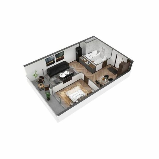 50,3 м², 2-комнатные апартаменты 12 575 000 ₽ - изображение 15