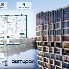 Квартира 98,5 м², 3-комнатная - изображение 3