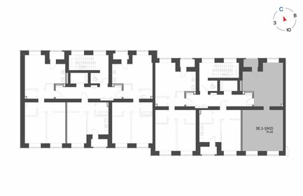 Квартира 70,4 м², 3-комнатная - изображение 3