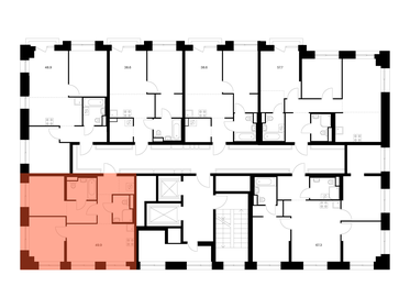 Квартира 49,9 м², 2-комнатная - изображение 2