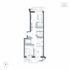 Квартира 105,9 м², 2-комнатная - изображение 2
