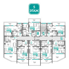 Квартира 40,5 м², 1-комнатные - изображение 2