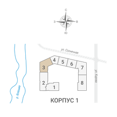 Квартира 45,4 м², 1-комнатная - изображение 2