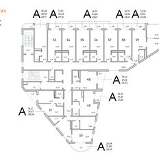 Квартира 62,5 м², 2-комнатные - изображение 3