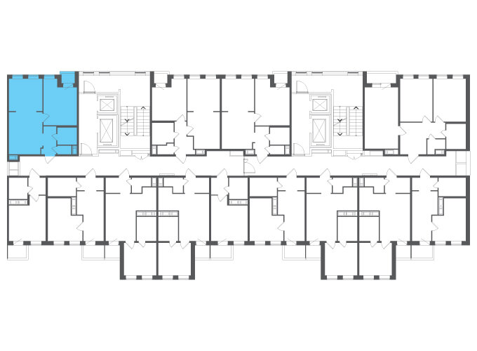 56,6 м², 2-комнатная квартира 9 004 579 ₽ - изображение 19