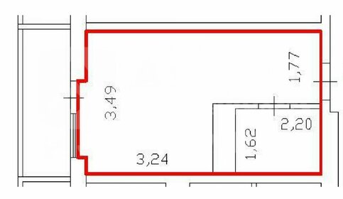 Квартира 19,8 м², студия - изображение 1