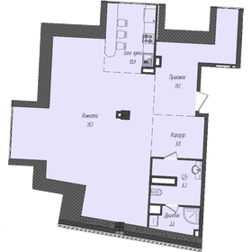 Квартира 89,1 м², студия - изображение 1