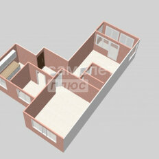 Квартира 64 м², 3-комнатная - изображение 5