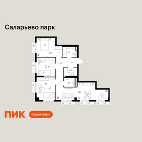 Квартира 73,5 м², 3-комнатная - изображение 1