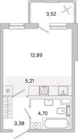 Квартира 27,2 м², студия - изображение 1