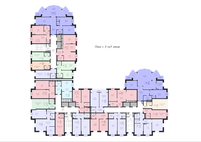 Квартира 138,9 м², 3-комнатная - изображение 2