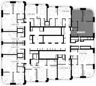 Квартира 54,1 м², 2-комнатная - изображение 2