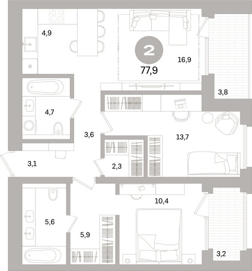 20 м² дом, 4 сотки участок 280 000 ₽ - изображение 29