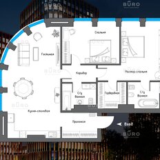 Квартира 95 м², 2-комнатные - изображение 2