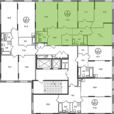 Квартира 108,6 м², 4-комнатная - изображение 2