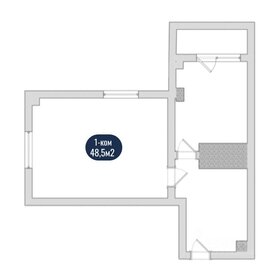 Квартира 45,8 м², 1-комнатная - изображение 1