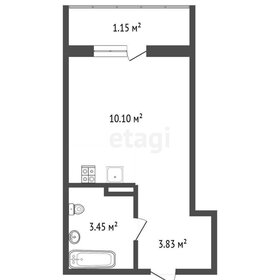 Квартира 18 м², студия - изображение 1