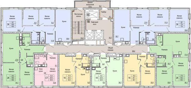 Квартира 32,5 м², 1-комнатная - изображение 2