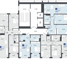 Квартира 67,4 м², 2-комнатная - изображение 2
